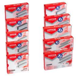 Zszywki biurowe OFFICE PRODUCTS zestaw startowy 10 opakowań