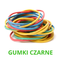 Gumki recepturki czarne