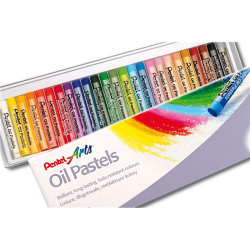 Kredki PENTEL pastele olejne 25 kolorów -102782