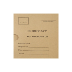 Akta osobowe ESSELTE skoroszyt zawieszany 15211-104415