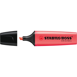 Zakreślacz STABILO BOSS - czerwony (40)-107587