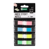 Zakładki indeksujące D.RECT 43x12mm 4 kolory PET blister 960127