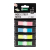 Zakładki indeksujące D.RECT 43x12mm 4 kolory PET blister 960127