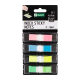 Zakładki indeksujące D.RECT 43x12mm 4 kolory PET blister 960127
