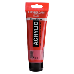 Farba akrylowa TALENS AMSTERDAM 120ml. - Carmine 318