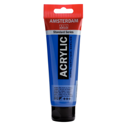 Farba akrylowa TALENS AMSTERDAM 120ml. - Cobalt Blue Ultramarine 512