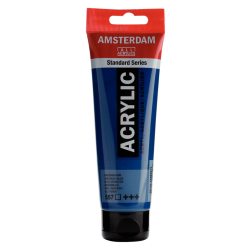 Farba akrylowa TALENS AMSTERDAM 120ml. - Greenish Blue 557