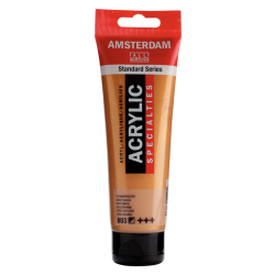 Farba akrylowa TALENS AMSTERDAM 120ml. - Deep Gold 803