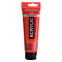 Farba akrylowa TALENS AMSTERDAM 120ml. - Naphthol Red Medium 396