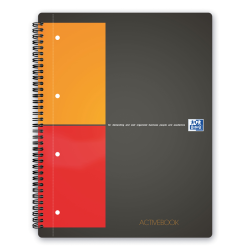 Kołonotatnik OXFORD Activebook A5 80k. kratka