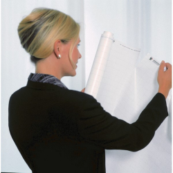 Folia tablica w rolce Flipchart typ EasyFlip 5 arkuszy - żółta-134571