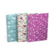 Kołonotatnik OXFORD FLORAL A5 60k.linia 400094953