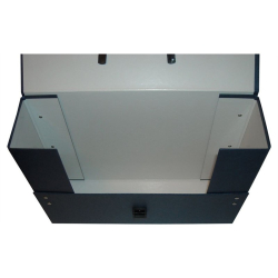 Teczka z rączką DELFIN MAXI 10cm - granatowa-145612