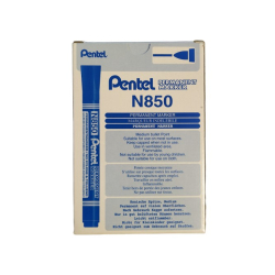 Marker PENTEL N850 (OPAKOWANIE 12) - niebieski-158055