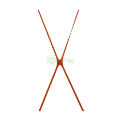 Gumki krzyżowe 160 x 1,5mm op.1kg - pomarańczowe-165566