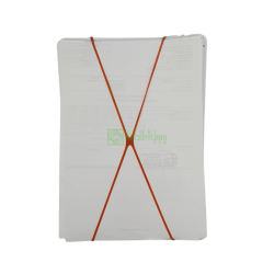 Gumki krzyżowe 160 x 1,5mm op.1kg - pomarańczowe-165568
