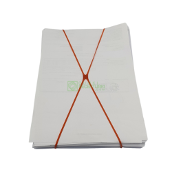 Gumki krzyżowe 160 x 1,5mm op.1kg - żółte-165578