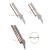 Gumki zaczepowe LFL 50mm x 3,0mm naturalne z TAB-em-165989