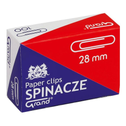 Spinacz GRAND 28mm OPAKOWANIE 10 x op.100-169337