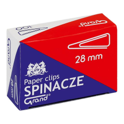 Spinacz GRAND trójkątny 28mm OPAKOWANIE 10 x op.100-169344