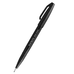 Pisak do kaligrafii PENTEL SES15 Brush Pen - czarny