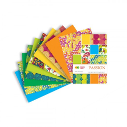 Blok kreatywny zeszyt papierów HAPPY COLOR Deco A4 170g. - passion-179273