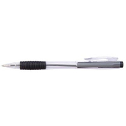 Długopis OFFICE PRODUCTS automatyczny 0,7mm zawieszka - czarny