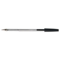 Długopis Q-CONNET z wymiennym wkładem 0,7mm zawieszka - czarny
