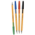 Długopis Q-CONNET z wymiennym wkładem 0,4mm zawieszka - niebieski-179679
