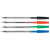 Długopis Q-CONNET z wymiennym wkładem 0,7mm zawieszka - czarny-179705