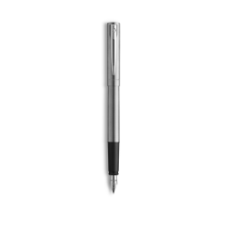 Pióro wieczne WATERMAN Allure Chrome CT (F) + wymazywacz + nabój - blister 2135200-182040