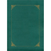 Teczka ozdobna na dyplom GALERIA PAPIERU op.10 - złota ramka - zielona Teczka ozdobna na dyplom GALERIA PAPIERU op.10 - złota ramka - zielona