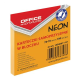Karteczki samoprzylepne OFFICE PRODUCTS 76x76mm neon pomarańczowe
