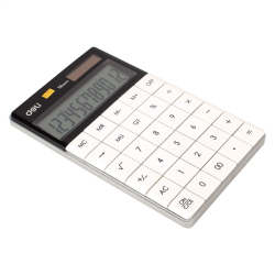 Kalkulator DELI 12-pozycji - biały 1589-1f517b4c09f1b92b888ddce6386800ce