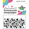 Oczy ruchome TITANUM owalne 6x8mm op.50 307629