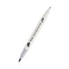 Pisak do kaligrafii PENTEL SESW30C Brush Pen dwustronny - srebrno-szary