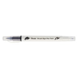 Pisak do kaligrafii PENTEL SESW30C Brush Pen dwustronny - czarny-210263