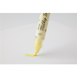 Pisak do kaligrafii PENTEL milky brush XGFH-PGX - żółty-210347