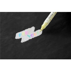Pisak do kaligrafii PENTEL milky brush XGFH-PGX - żółty-210349