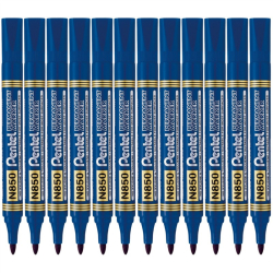 Marker PENTEL N850 (OPAKOWANIE 12) - niebieski