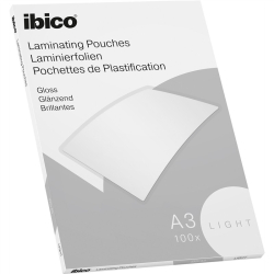 Folia laminacyjna do laminatora IBICO Light A3 75mic. op.100