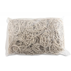Gumki recepturki OFFICE PRODUCTS LFL 80 śr. 50mm 1,5x1,5mm 1kg. - białe-211526