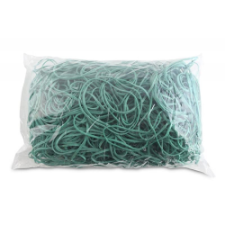 Gumki recepturki OFFICE PRODUCTS LFL 130 śr. 80mm 1,5x3mm 1kg. - zielone-211549