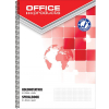 Kołonotatnik OFFICE PRODUCTS A4 w kratkę 80 kart. 60-80gsm perforacja