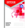 Kołonotatnik OFFICE PRODUCTS A5 w kratkę 80 kart. 60-80gsm perforacja