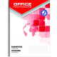 Kołonotatnik OFFICE PRODUCTS A5 w kratkę 80 kart. 60-80gsm perforacja