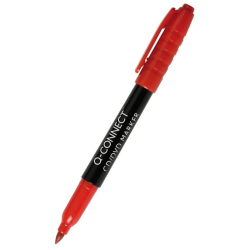 Marker Q-CONNECT do CD / DVD - czerwony