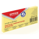 Karteczki samoprzylepne OFFICE PRODUCTS 51x38 - 1 BLOCZEK - żółte