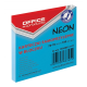 Karteczki samoprzylepne OFFICE PRODUCTS 76x76mm neon niebieskie