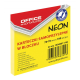 Karteczki samoprzylepne OFFICE PRODUCTS 76x76mm neon żółte